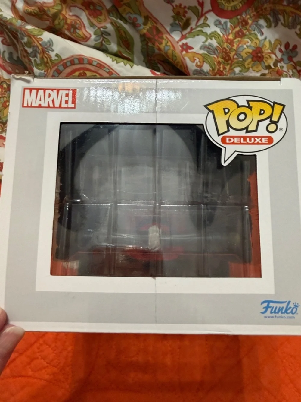 Funko Spider-Man Pop! Deluxe Figure - Red, Blue, White